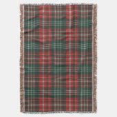Provinz New Brunswick Original Tartan Decke (Vorderseite Vertikal)