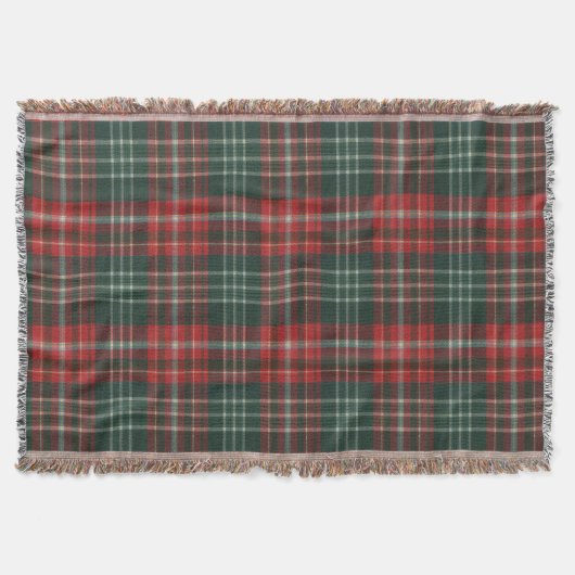 Provinz New Brunswick Original Tartan Decke (Vorderseite)