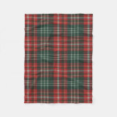 Provinz New Brunswick Original Tartan Fleecedecke (Vorderseite)