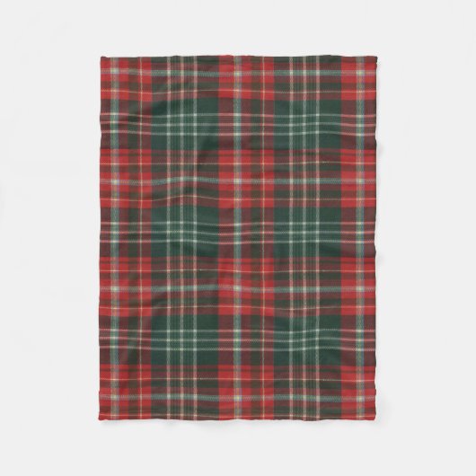 Provinz New Brunswick Original Tartan Fleecedecke (Vorderseite)