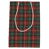 Provinz New Brunswick Original Tartan Mittlere Geschenktüte (Rückseite)