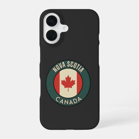 Provinz Nova Scotia Kanada iPhone 16 Hülle (Rückseite)
