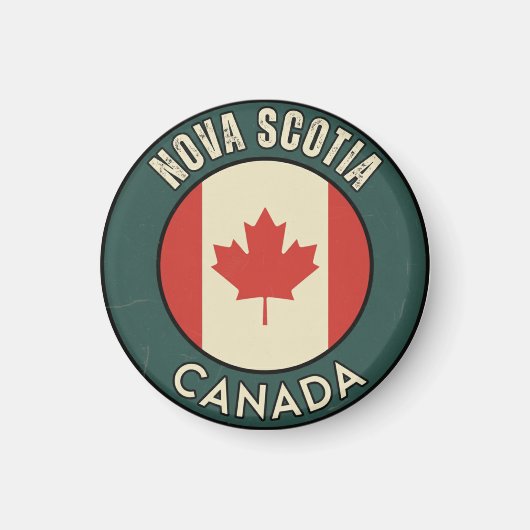 Provinz Nova Scotia Kanada Magnet (Vorne)