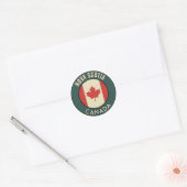 Provinz Nova Scotia Kanada Runder Aufkleber (Umschlag)