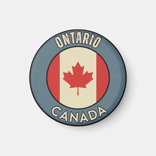 Provinz Ontario Kanada Magnet (Vorne)