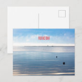 Provinz Postkarte (Vorne/Hinten)