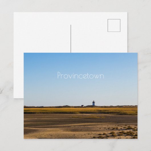 Provinz Postkarte (Vorne/Hinten)