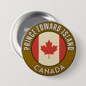 Provinz Prince Edward Island Kanada Button (Vorne & Hinten)