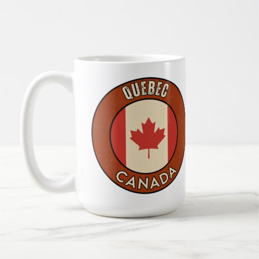 Provinz Quebec Kanada Kaffeetasse (Links)