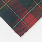 Provinz Quebec Original Tartan Fleecedecke (Ecke)