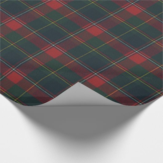 Provinz Quebec Tartan Packpapier (Ecke)