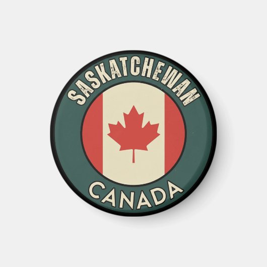 Provinz Saskatchewan Kanada Magnet (Vorne)