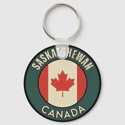 Provinz Saskatchewan Kanada Schlüsselanhänger (Vorderseite)