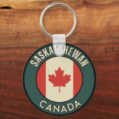 Provinz Saskatchewan Kanada Schlüsselanhänger (Rückseite)