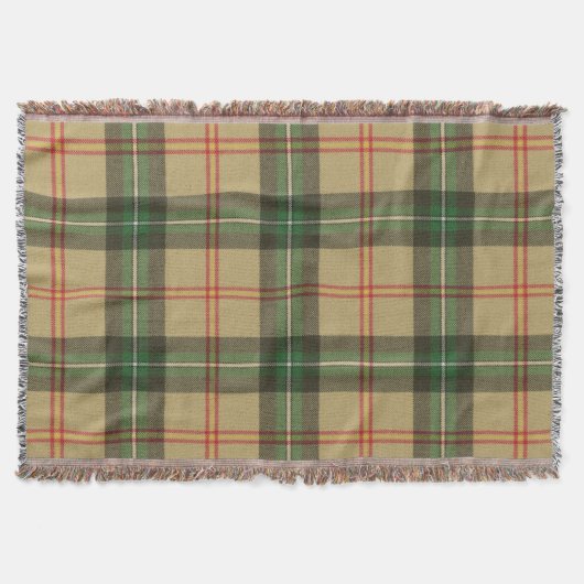 Provinz Saskatchewan Original Tartan Decke (Vorderseite)