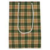 Provinz Saskatchewan Original Tartan Mittlere Geschenktüte (Rückseite)