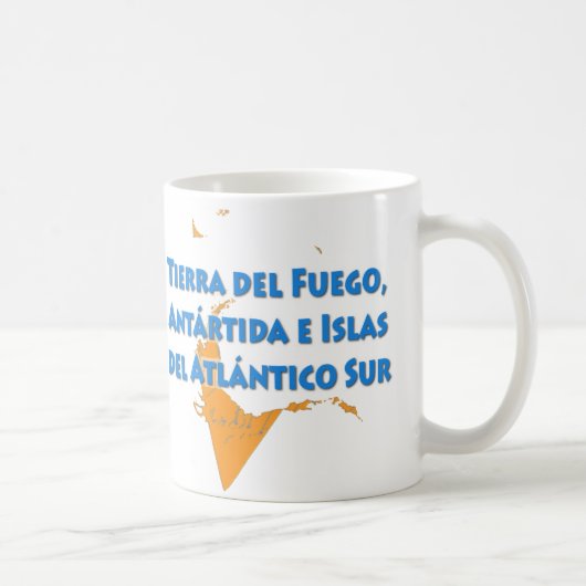 Provinz Tierra del Fuego Kaffeetasse (Rechts)