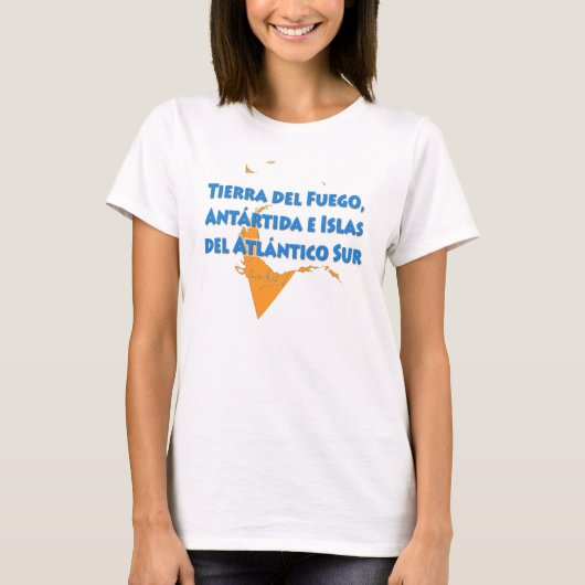 Provinz Tierra del Fuego T-Shirt (Vorderseite)