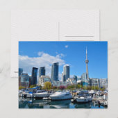 Provinz Toronto Ontario Kanada Hafenfront Postkarte (Vorne/Hinten)
