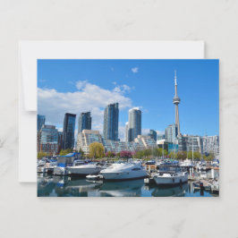 Provinz Toronto Ontario Kanada Hafenfront Postkarte