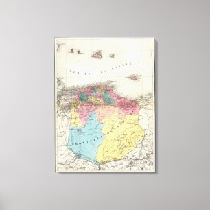 Provinz von Caracas Leinwanddruck