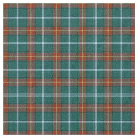 Provinz von Manitoba Kanada Tartan Stoff (Nahaufnahme)