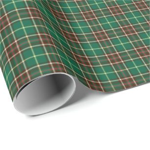 Provinz von Neufundland Kanada Tartan Geschenkpapier