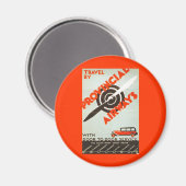 Provinzfluggesellschaften Magnet (Vorderseite/Rückseite)