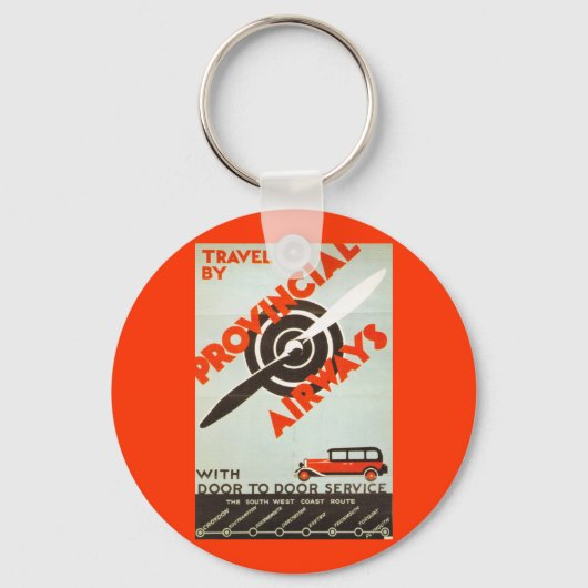Provinzfluggesellschaften Schlüsselanhänger (Vorderseite)
