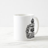 Provinzielle Polizei-Tasse Albertas Kaffeetasse (VorderseiteRechts)
