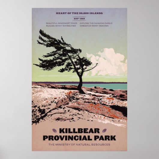 Provinzpark Killbear Poster (Vorne)