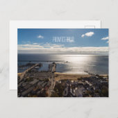 Provinzstadt Postkarte (Vorne/Hinten)