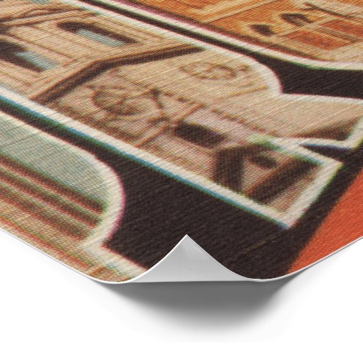 Provisioning, Rhode Island - Large Letter Scenes 2 Poster (Ecke)