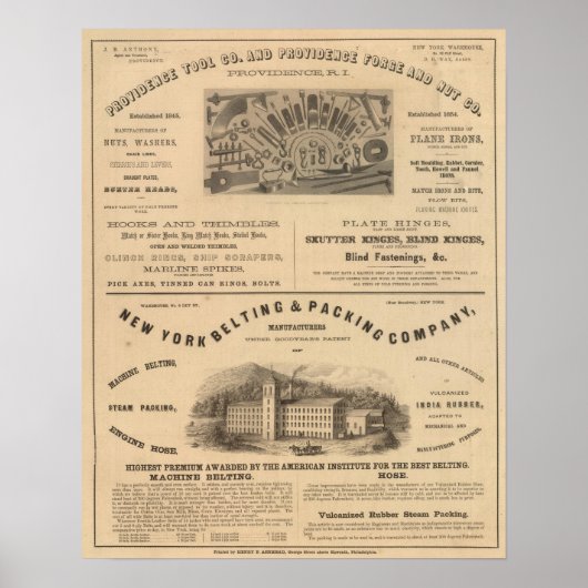 Provisionstool und Forge and Nut Company Poster (Vorne)