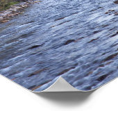 Provo-Fluss und Aspen-Bäume Poster (Ecke)