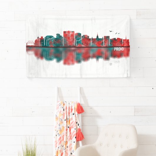Provo Utah Skyline Banner (Insitu)