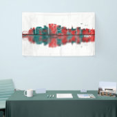 Provo Utah Skyline Banner (Messeveranstaltung)
