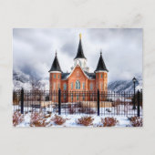 Provo Utah Souvenir City Centre Tempel Postcard Postkarte (Vorderseite)