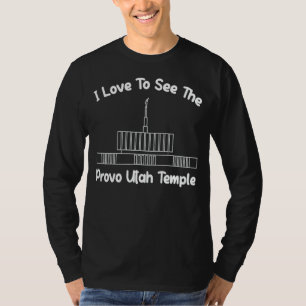 Provo Utah Temple I Liebe, um meinen Tempel Primär T-Shirt