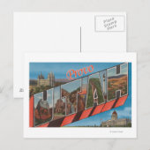 Provo, UtahLarge Letter ScenesProvo, ABER Postkarte (Vorne/Hinten)