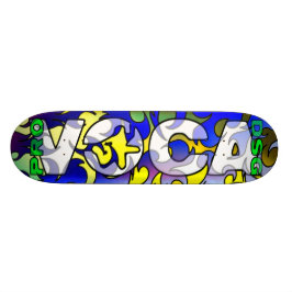 ProVoca Entwurfs-Weiß Skatedeck Skateboard
