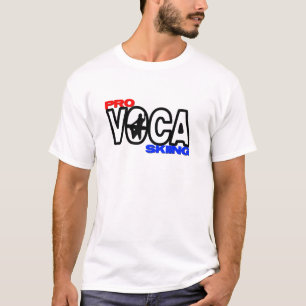 provocs Skiverein bezüglich des weißen Blaus T-Shirt