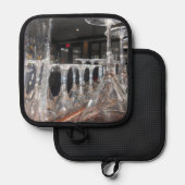 Provokative Identitäten Topflappen (Vorderseite/Rückseite)