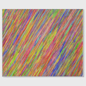 Provokiertes schlankes, farbiges Designpapier Geschenkpapier (Flach)