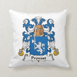 Provost-Familienwappen Kissen