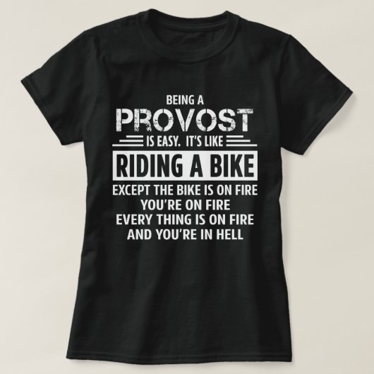 Provost T-Shirt (Design vorne)