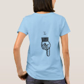 Provozierend wie T-Shirt (Rückseite)