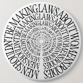 Prowahl - feministisches Button (Vorderseite)