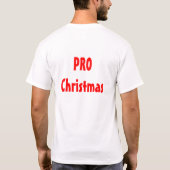 PROweihnachten!! T-Shirt (Rückseite)