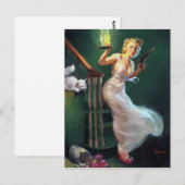 Prowler Pin Up Postkarte (Vorne/Hinten)